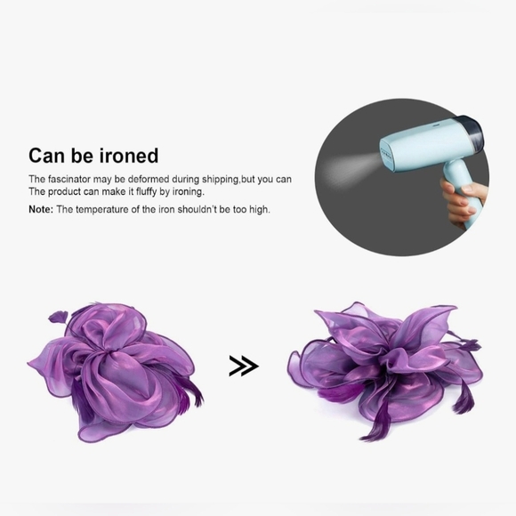 DRESHOW Fascinators Hat #992, 993 - Picture 10 of 11